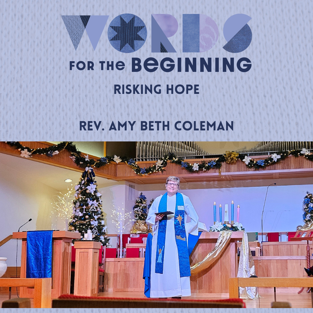 Risking Hope Sermon | Matthew 1:18-25 | Rev. Amy Beth Coleman