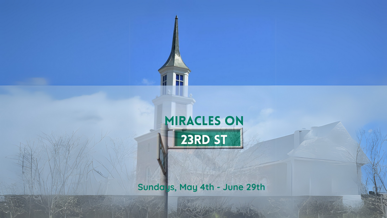 Breakfast With Jesus | Miracles on 23rd Street | Rev. Amy Beth Coleman